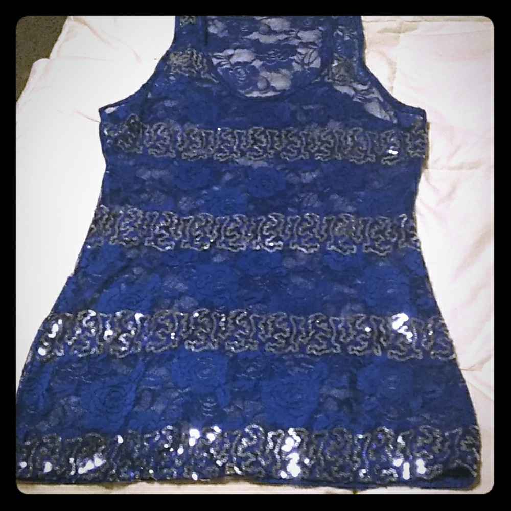 Last Price Cut Sexy Lace layering Tank size S/M